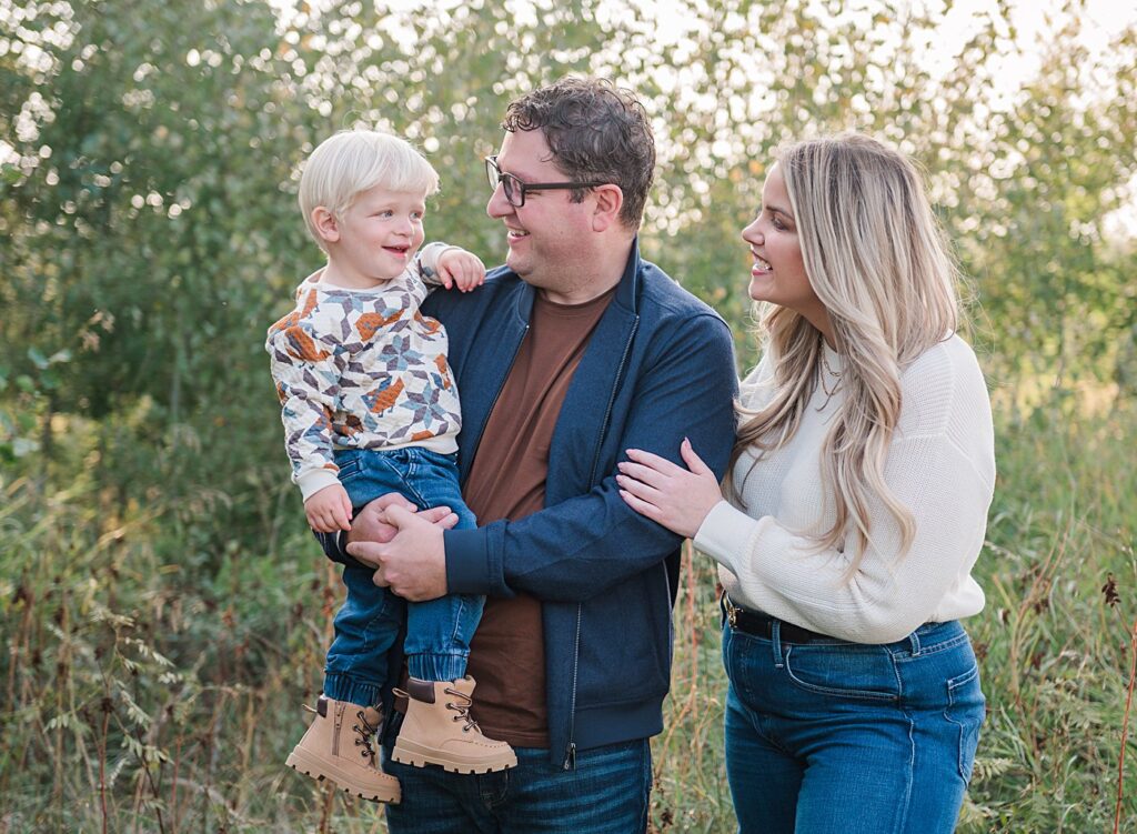 family fall portrait session
